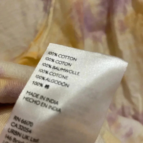 *EUC* Urban Outfitters Tie Dye Tank Loose Fit with Deep V Back - Picture 5 of 5